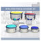 10 Pcs Steel Push & Lock Bowl Set (10PL1N)